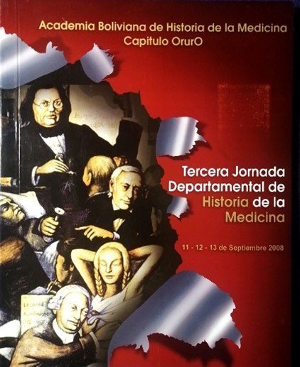 Portada de Tercera Jornada Departamental Historia de la Medicina